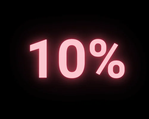 10% (1)